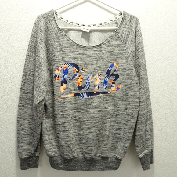 PINK Victoria's Secret Tops - Victoria's Secret Pink Sweatshirt Top size Medium